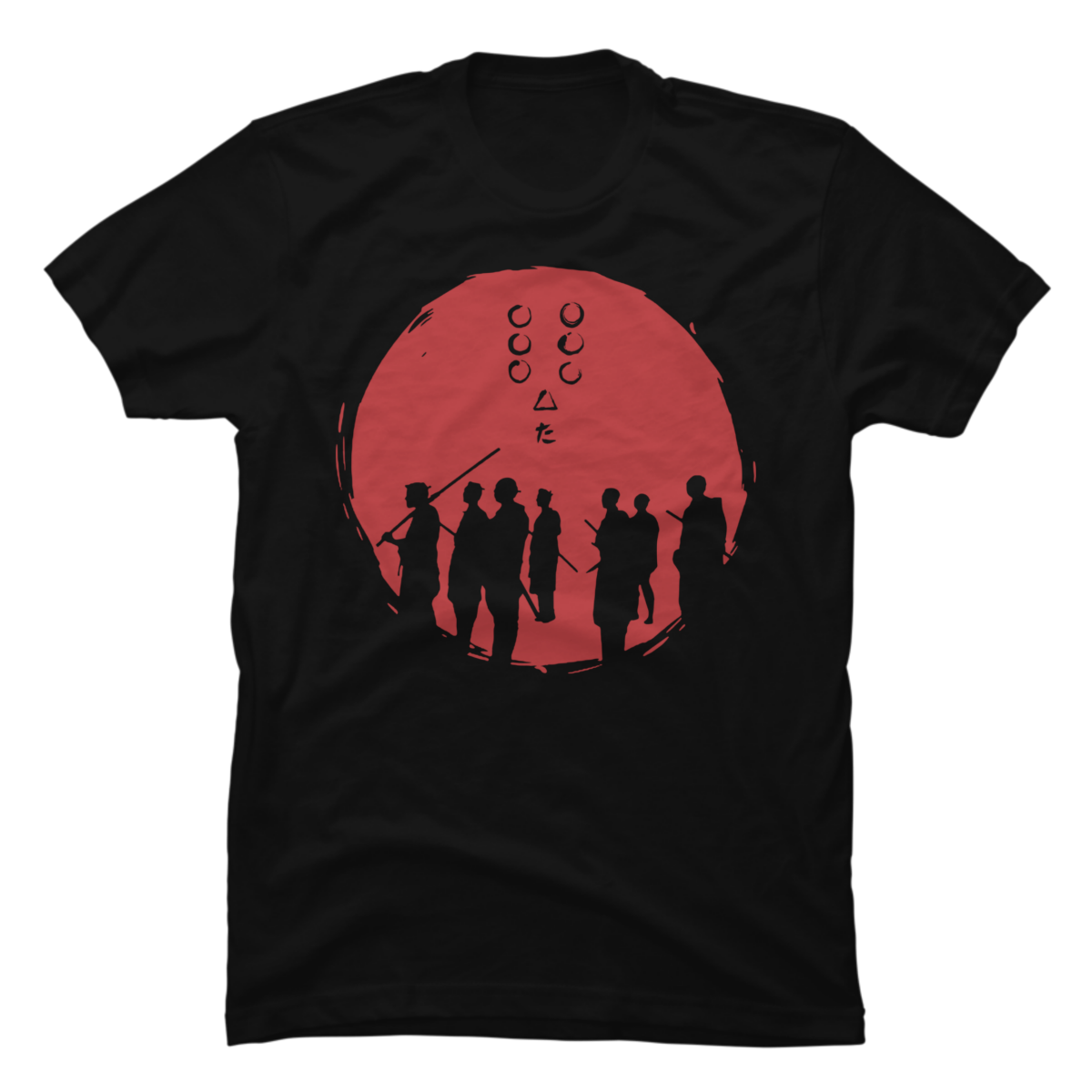 seven samurai t shirt
